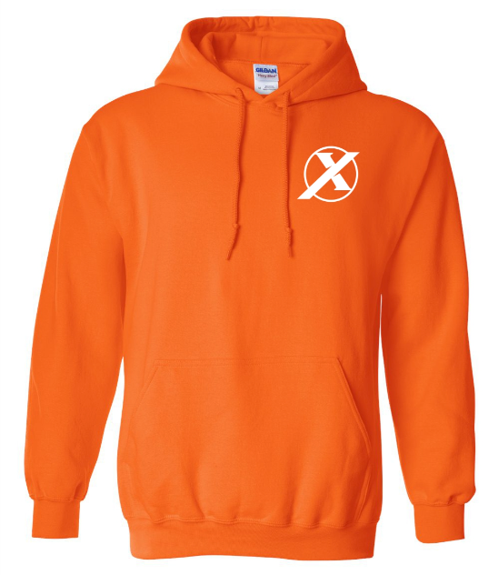 Extreme Flight Cotton Hoodie - Orange