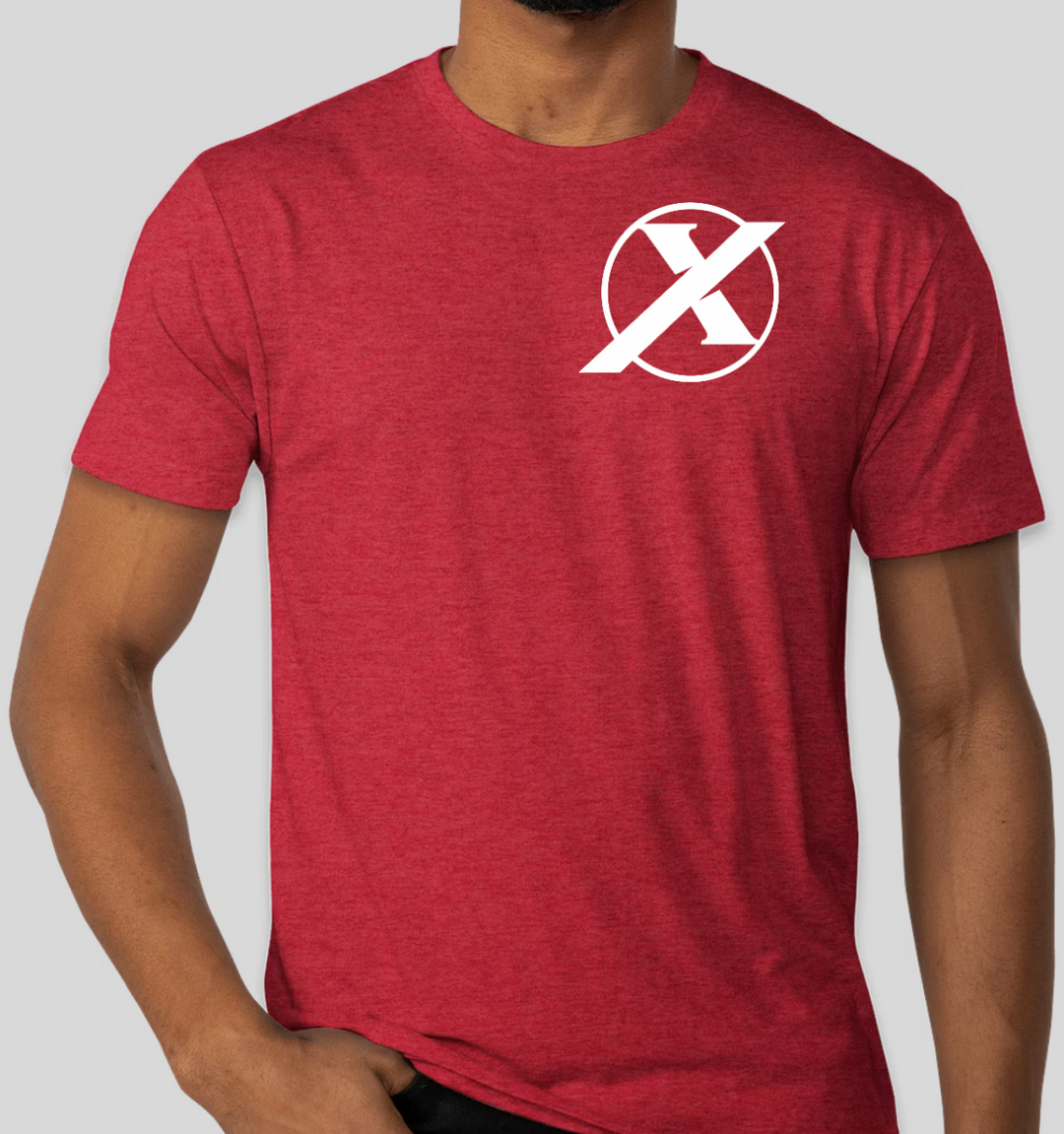 EF - Tri-Blend X-Shirt - Vintage Red