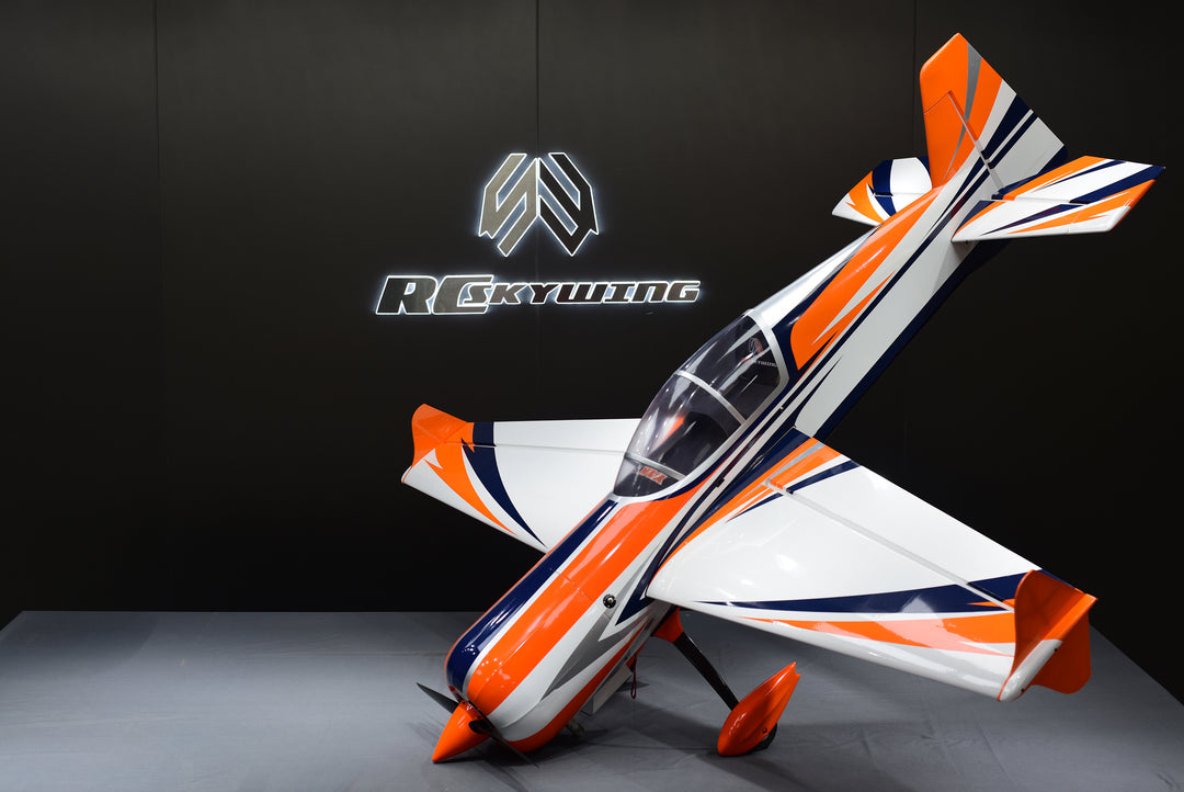 Skywing - 91" Yak 54 - White/Orange (B)