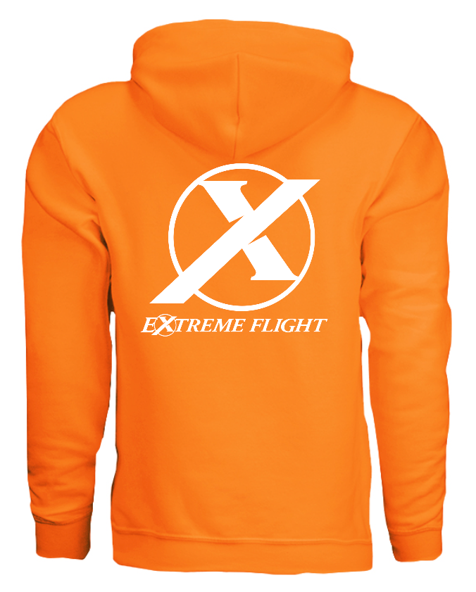 Extreme Flight Cotton Hoodie - Orange