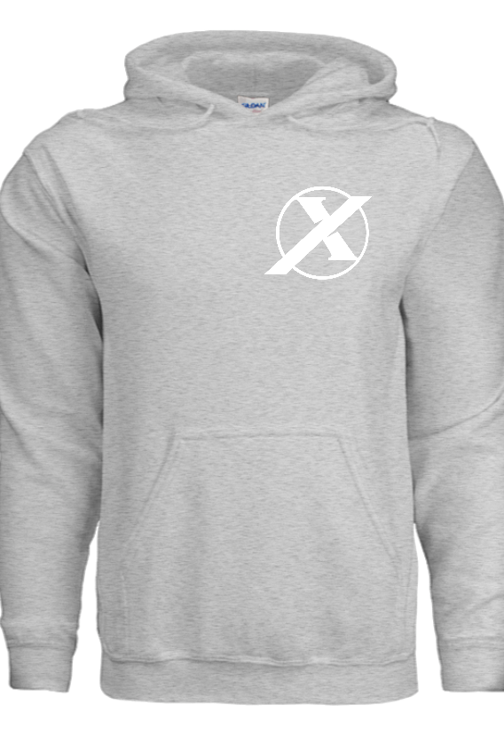 Extreme Flight Cotton Hoodie - Light Grey