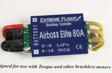 Extreme Flight R/C Airboss 80A Elite ESC