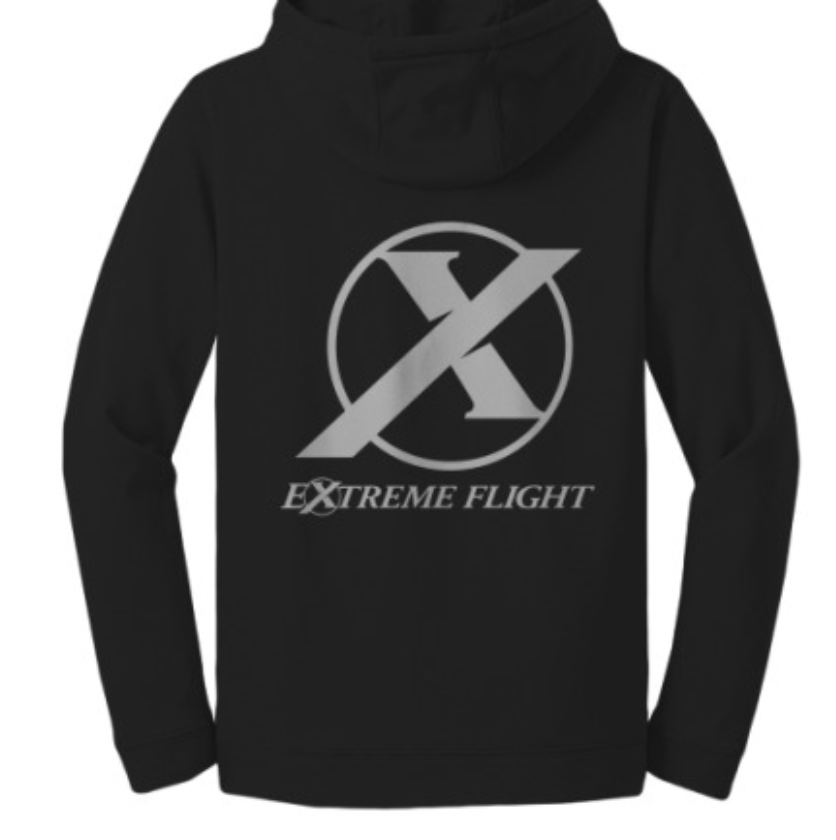 Extreme Flight DELUXE ZIP Hoodie - BLUE