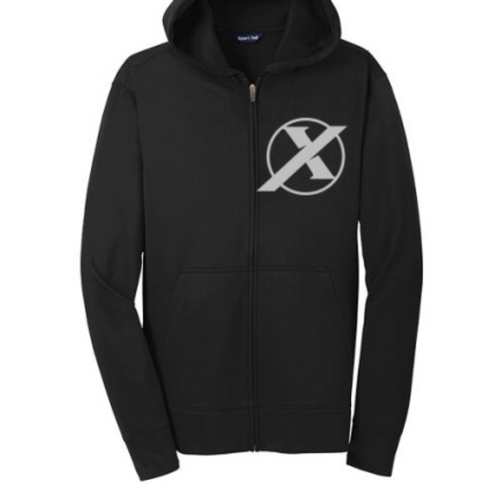 Extreme Flight DELUXE ZIP Hoodie - BLACK