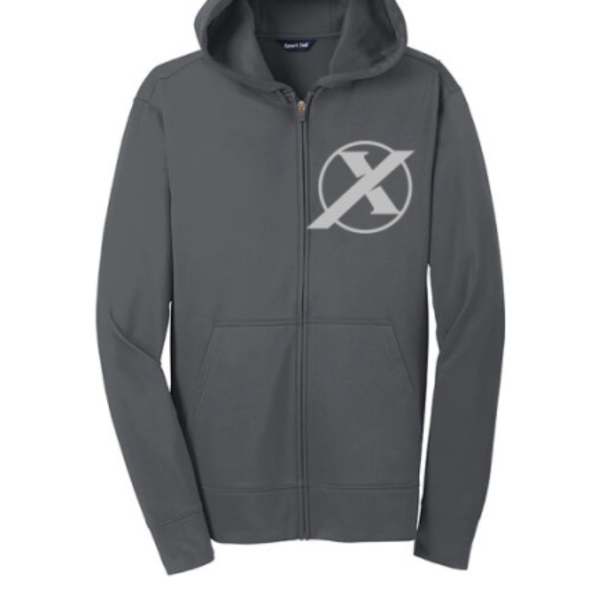 Extreme Flight DELUXE ZIP Hoodie - GRAY