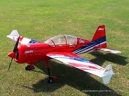 91" YAK54-EXP Pilot's Right Wing- Red/Dark Blue