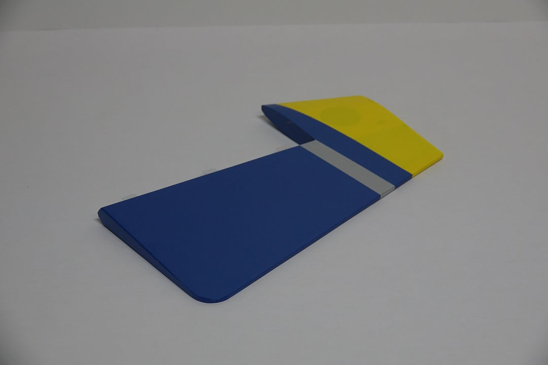 60" Edge 540T-EXP V2  Rudder w/control horn- Blue/Yellow