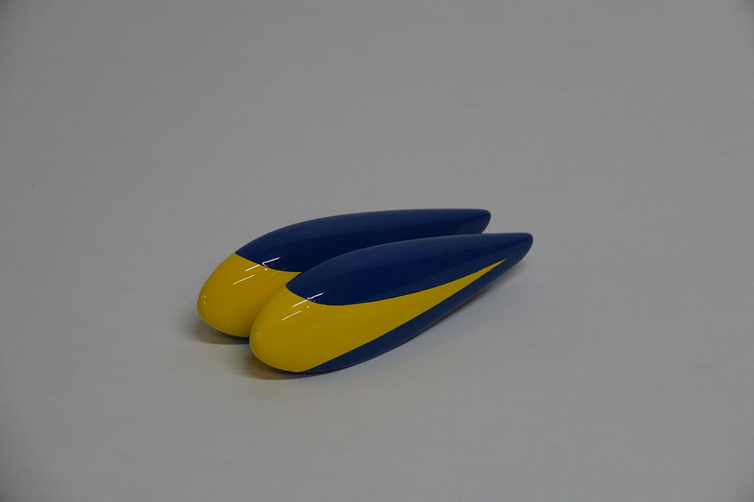 48" Edge 540T V2 Wheel Pants- Blue/Yellow