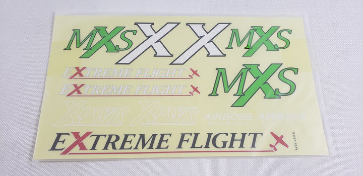 48" MXS-EXP V2 Decal Sheet