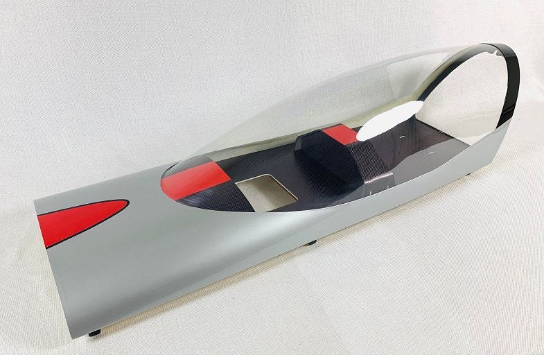 V2 104" Extra NG  Canopy - Red/Silver