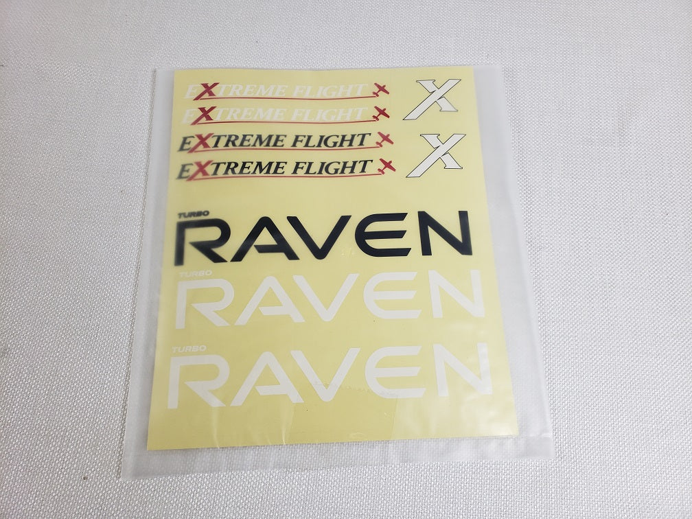 69" Turbo Raven EXP Decal Sheet