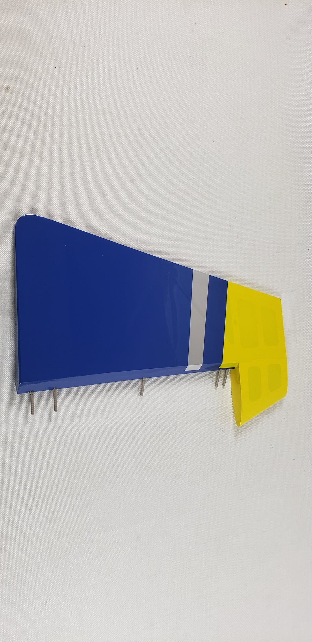 85" Edge 540T Rudder w/ control horn- Blue/Yellow