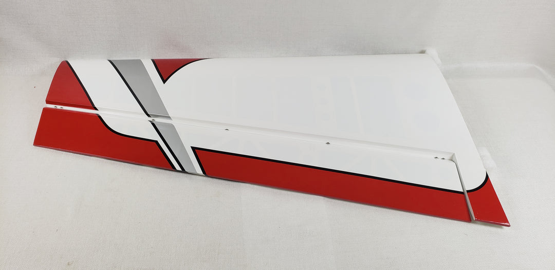 85" Edge 540T Pilot's Left Wing w/control horn- White/Red