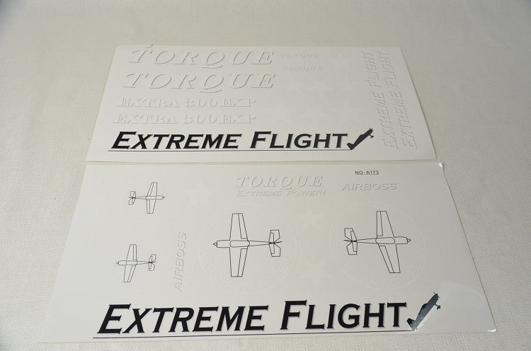 48" Extra 300-EXP Decal Sheet