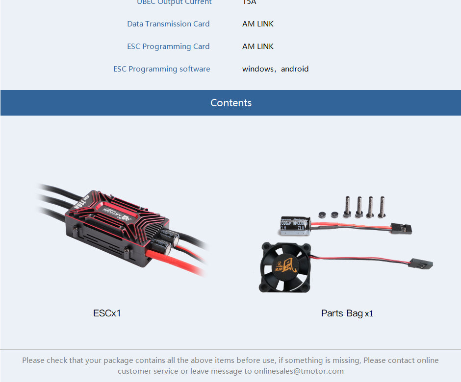 T-Motor AM116A ESC