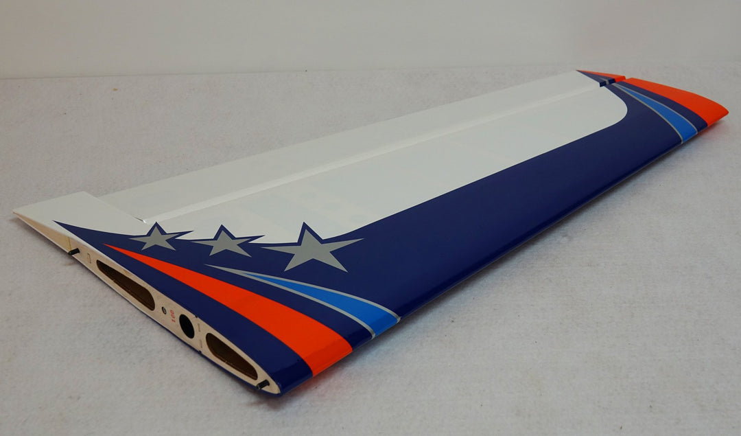 70" Extra 300 v2 Pilot's Left Wing- Orange/Blue