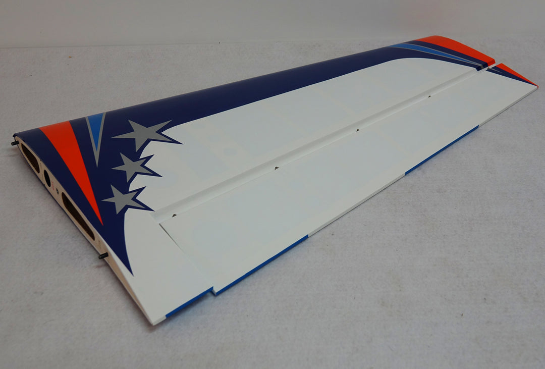 70" Extra 300 v2 Pilot's Right Wing- Orange/Blue