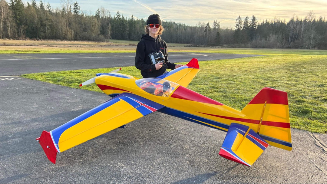 RUDDER - SW - 85" Extra NG - Yellow/Blue (B)