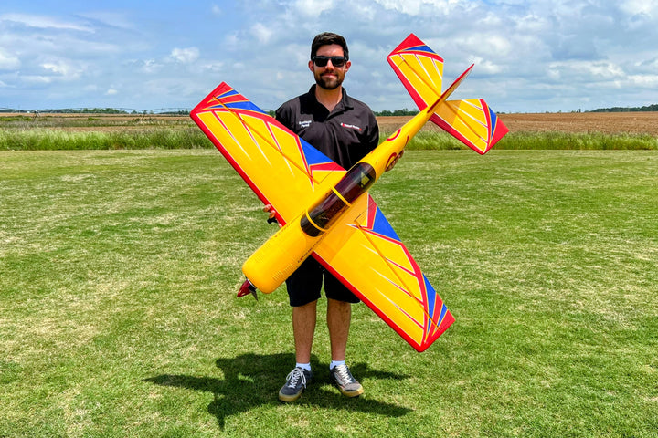 EF - 60" Yak 54 V2 - Yellow/Red