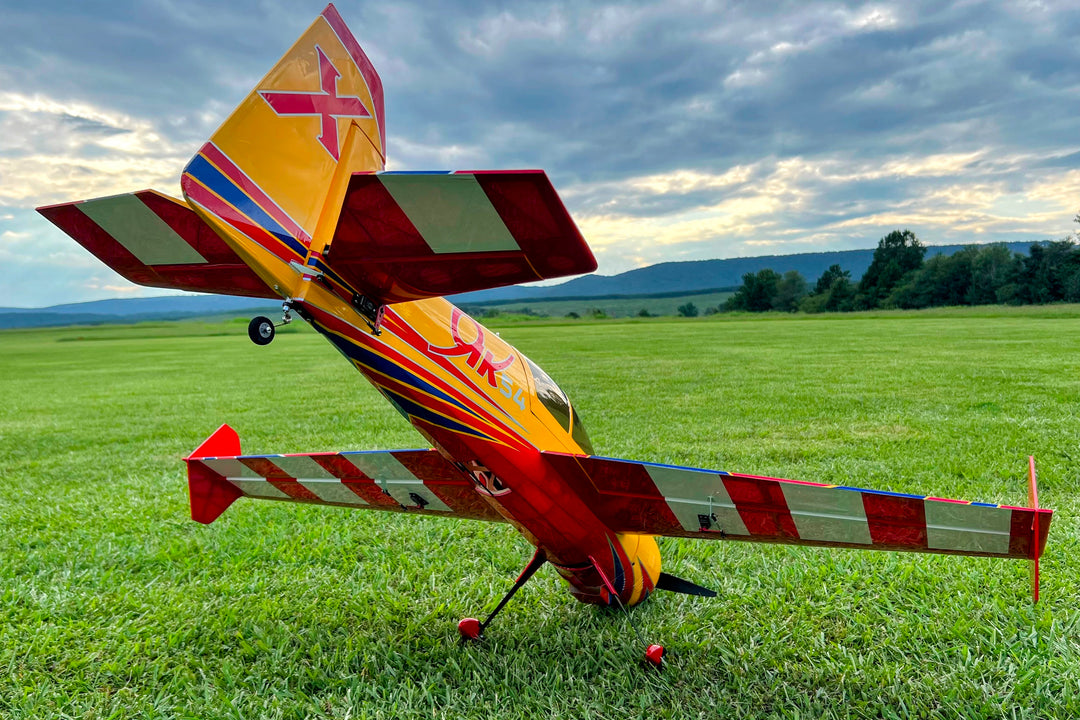 EF - 60" Yak 54 V2 - Yellow/Red