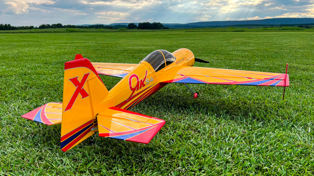 EF - 60" Yak 54 V2 - Yellow/Red