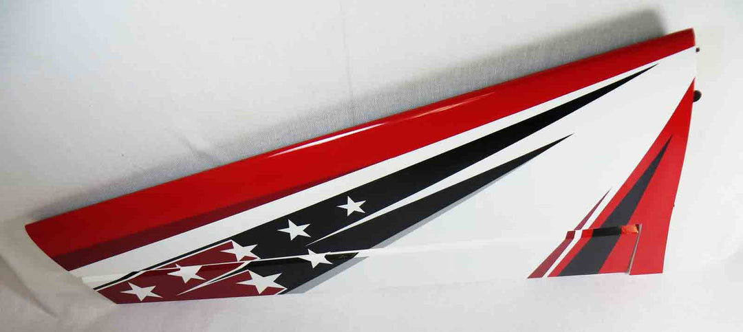 104" Extra 300 V2 Left Wing- Red/White/Black