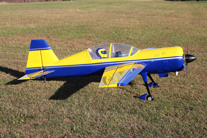 EF - 110" Yak 54 V2 - Yellow/Dark Blue