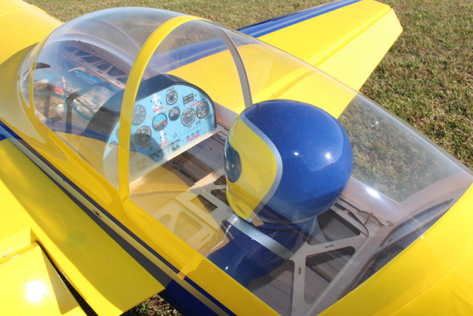 EF - 110" Yak 54 V2 - Yellow/Dark Blue