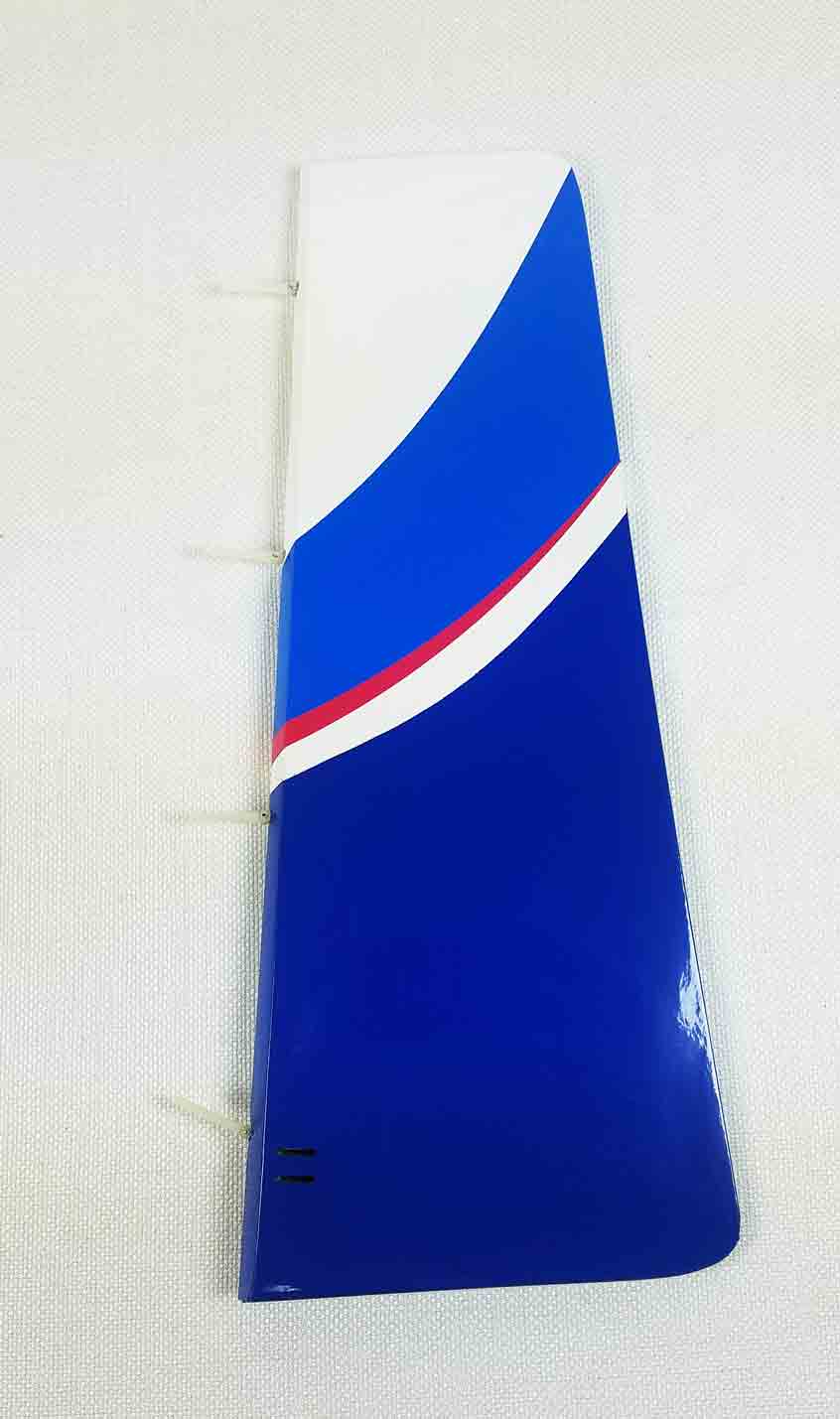 2M Vanquish Rudder- Blue