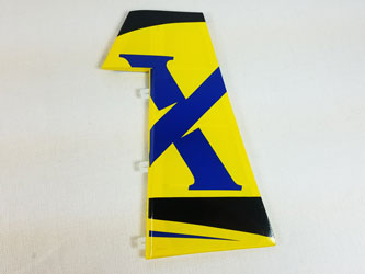 52" Slick 580 EXP Rudder- Yellow/Blue