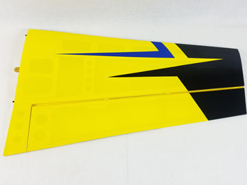 52" Slick 580 EXP Pilot's Right Wing- Yellow/Blue