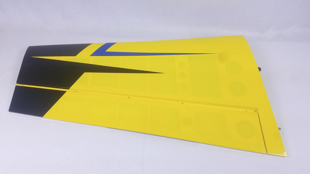 74" Slick 580 EXP Pilot's Left Wing- Yellow/Blue