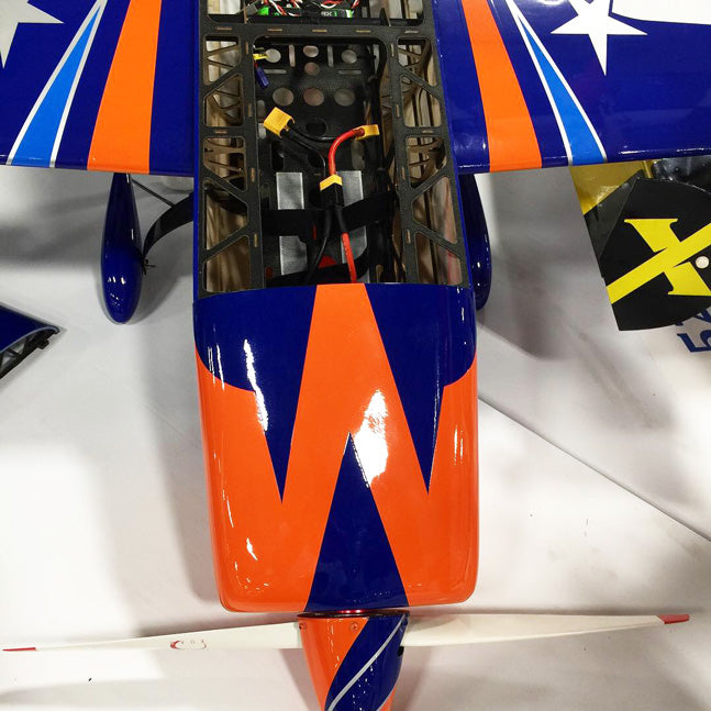 EF - 78" Extra 300 V3 - Orange/Blue