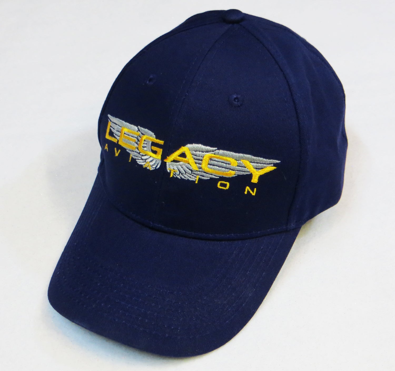 Legacy Aviation Logo Hat Blue Extreme Flight