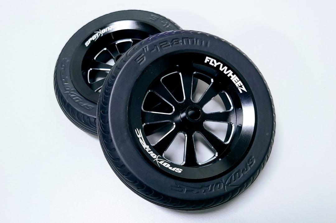 Spot On RC - FlyWheelz - 3.5" - Black