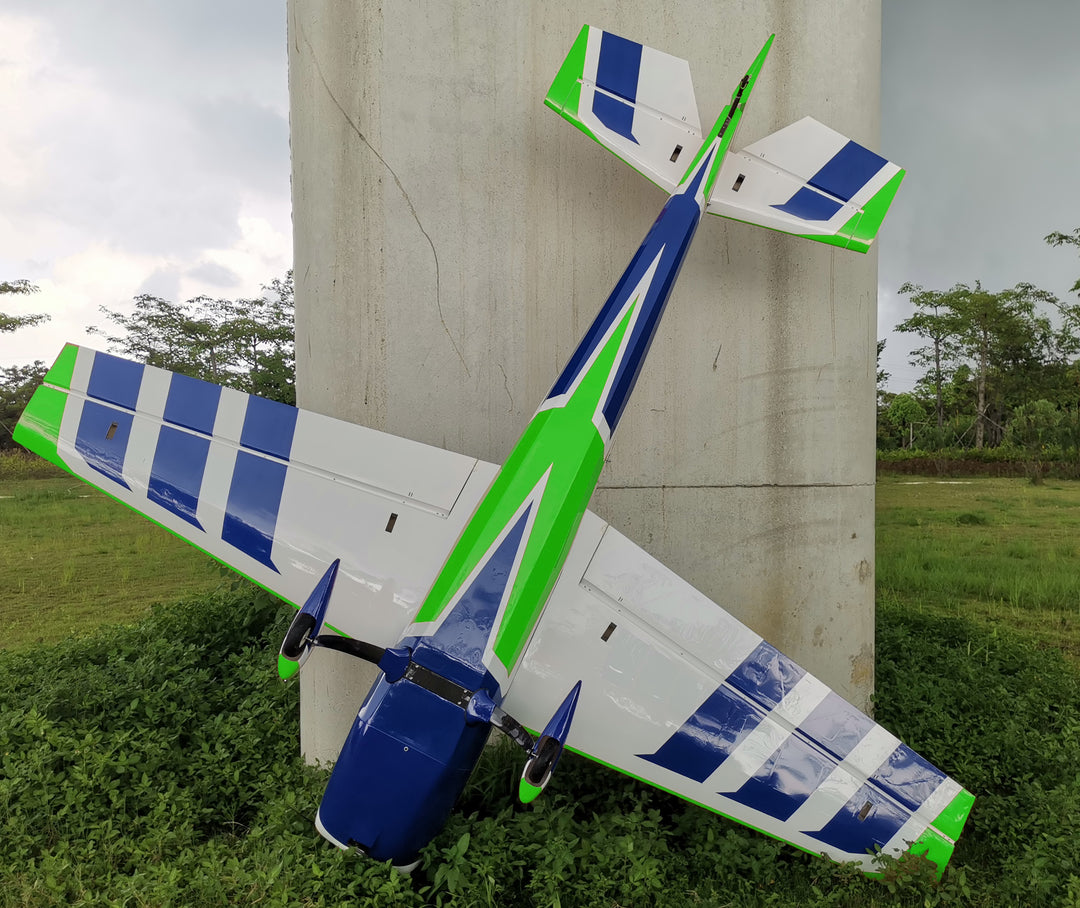 EF - 125" Extra 300 EXP V4 - Green/White/Blue (4 cylinder version)