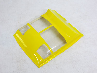 84" Bushmaster Windscreen-Yellow/Black Scheme