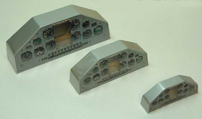Instrument Panel 5.12Wx1.97H (1/5-1/4 Scale Size) – Extreme Flight